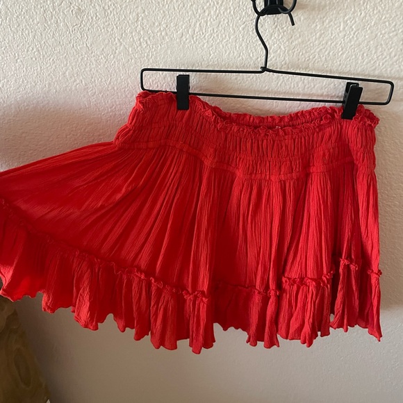 Red Ruffle Free People Set❤️‍🔥 - Picture 5 of 6